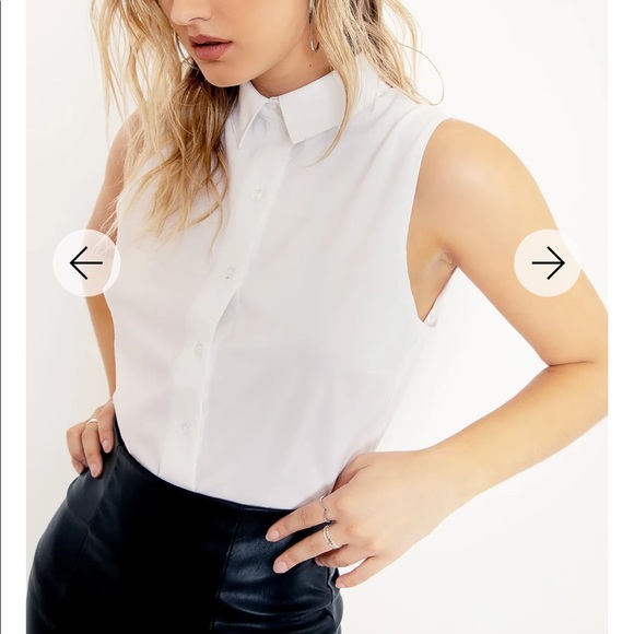 NWOT 🤍 BLACKMILK WHITE BUSINESS SHIRT SIZE SMALL - Picture 12 of 12